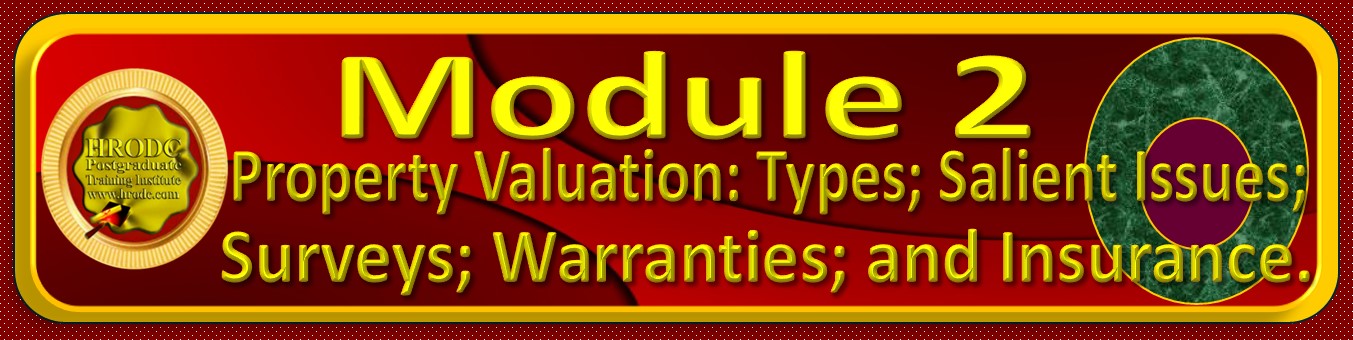Label for Module 2 of  Property Law: Conveyancing For Vendor and Purchaser, Postgraduate Programme, by HRODC Postgraduate Training Institute (https://www.hrodc.com/).